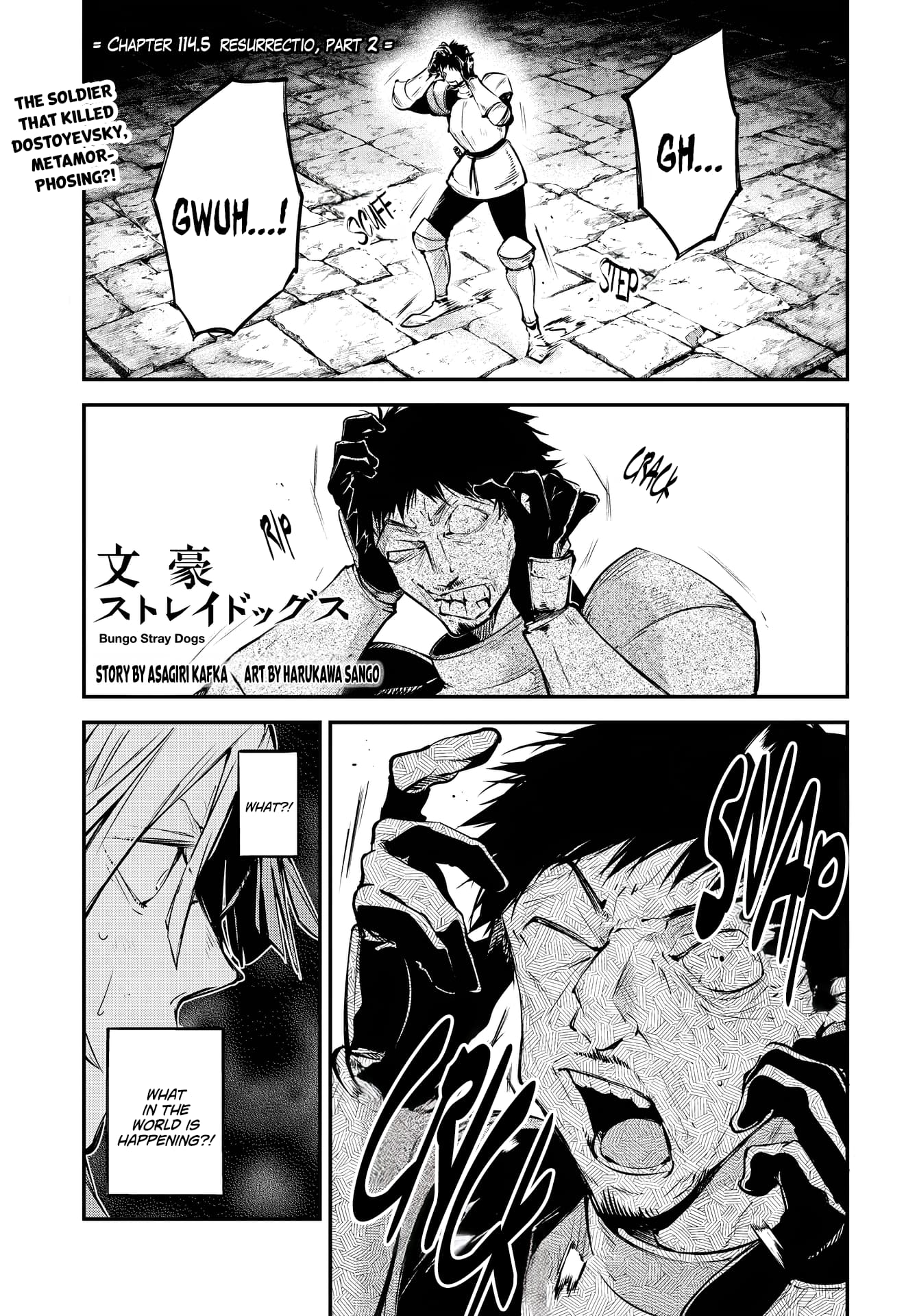 Bungou Stray Dogs, Chapter 114.5 image 03